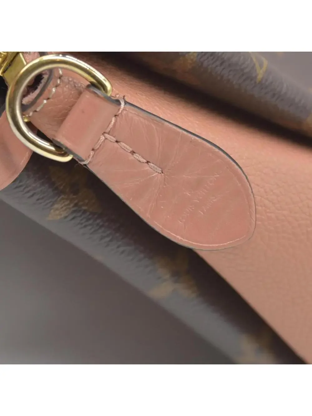 2019 Louis Vuitton Soufflot BB Monogram Peach Cloth CA4129
